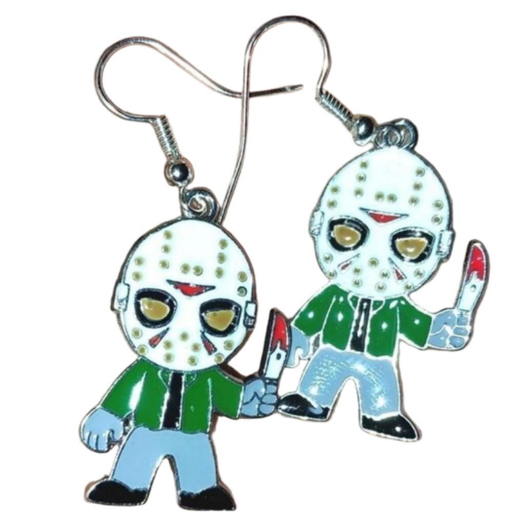 Holiday fun horror dangle earrings earrings